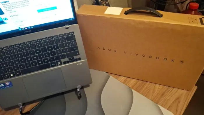 Notebook ASUS Vivobook S14 AI PC, Intel Core Ultra 5, 32GB RAM, 1TB SSD