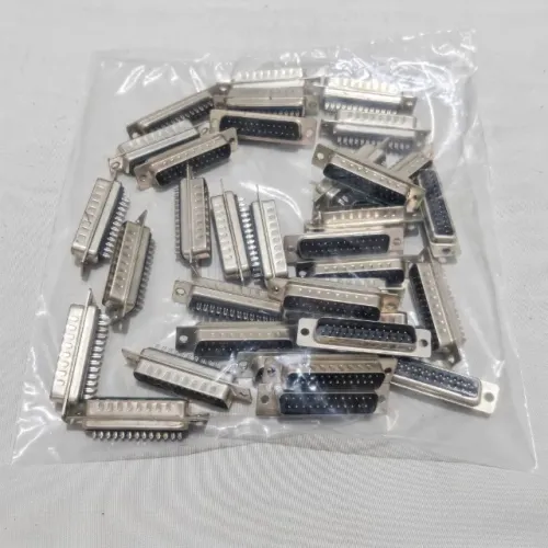 KIT 25 Conectores DB25 Macho p/ Cabo - Novo (vendo unidade também)