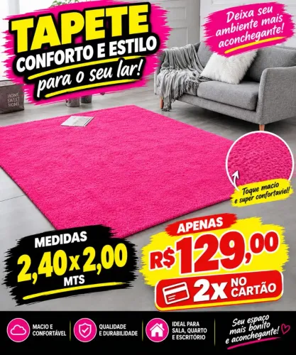 Tapete de veludo