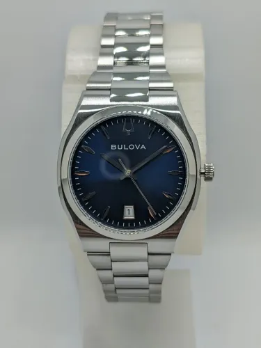 Relógio Bulova Feminino Classic Surveyor Azul 96M157
