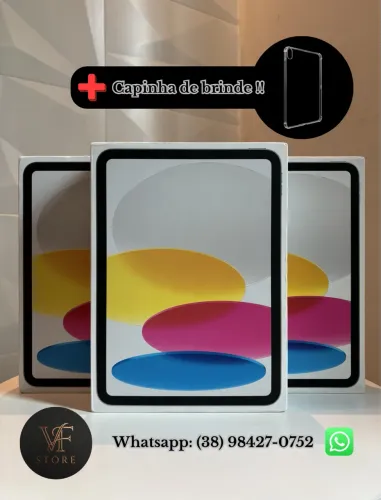 iPad 11 128gb Prata - Novo Lacrado + Capinha