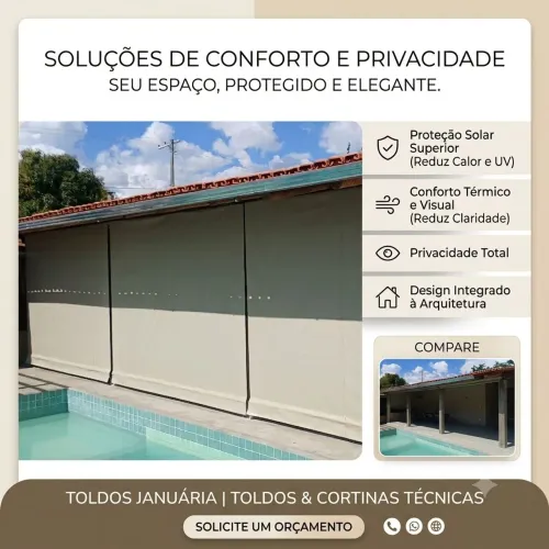 Toldo em Lona