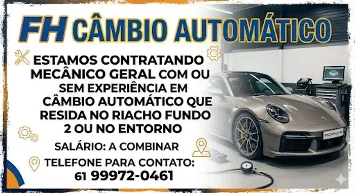 Vaga para mecânico