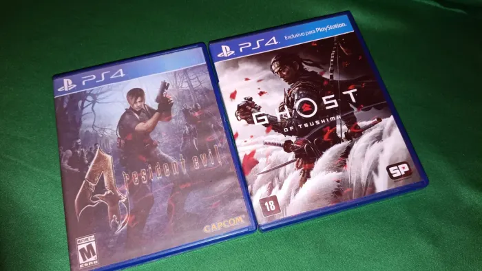 Ghost Of Tsushima + Resident Evil 4 Classico