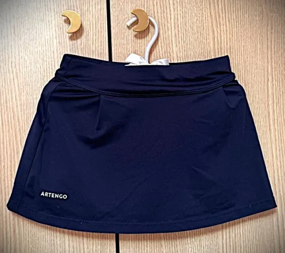 Shorts-saia artengo (decathlon) azul marinho - tamanho 4