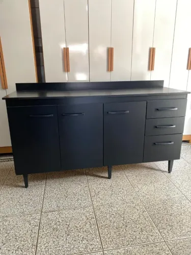 Balcão de Cozinha com Tampo 160cm Novo 