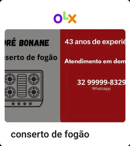 conserto de fogão 
