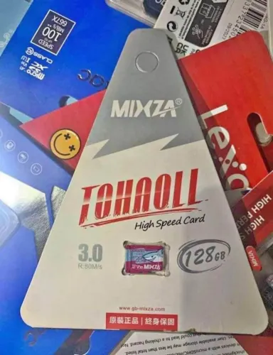 Promoção - Cartão Micro SDxc Mixza 128 Gb classe 10