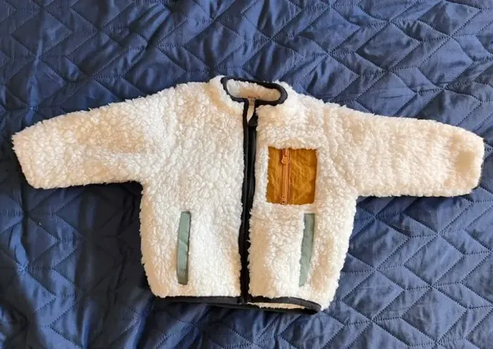 Casaco para bebê de 3 a 6 meses - Marca Teddy Boom