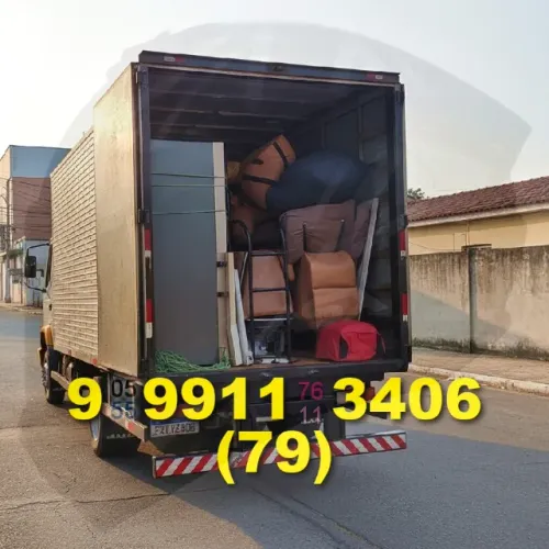Frete em caminhão bau para Centro e Luzia. Atendimento rápido!