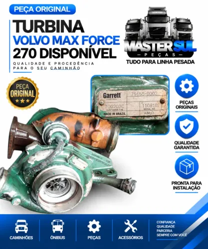 Turbina Volvo Garret Maxxforce 270 - Original