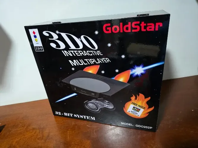 Caixa de madeira 3do Goldstar