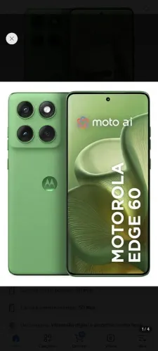 VENDO CELULAR MOTO EDGE 60 TELA CURVA 12 DE RAM 512 GIGA