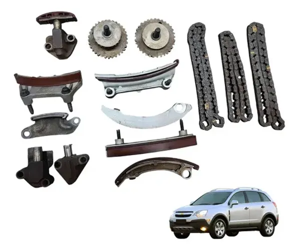 Kit Corrente Comando Motor Captiva Sport 3.6 V6 2008 A 2010