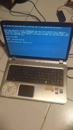 Notebook HP pavilion dv7 - com defeito