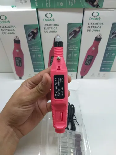 Lixadeira portátil de unha