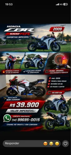 Honda CBR 1000 RR Fire Blade 