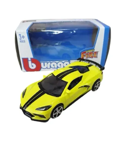 Miniatura Original CHEVROLET COURVETTE STINGRAY COUPE - BURAGO - 2020 - 1/43 - UK