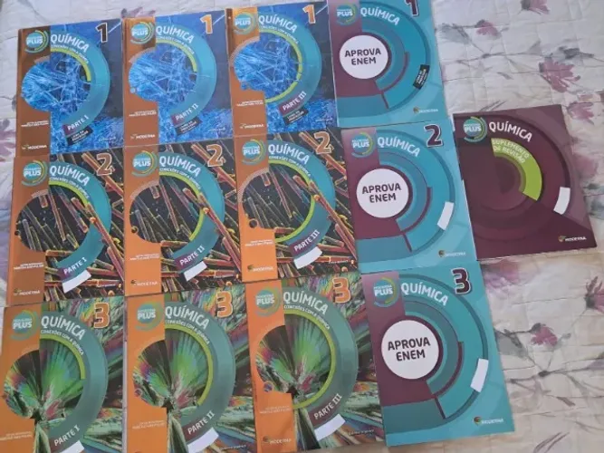 Conexões com a Química, Moderna Plus, livros do professor.
