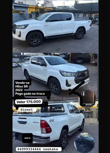 Toyota Hilux CD SR 4X4 2.8 TDI Diesel Aut. 2022