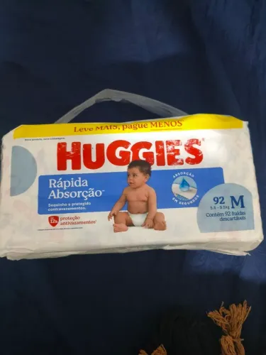 Pacotão de fralda M92 Huggies