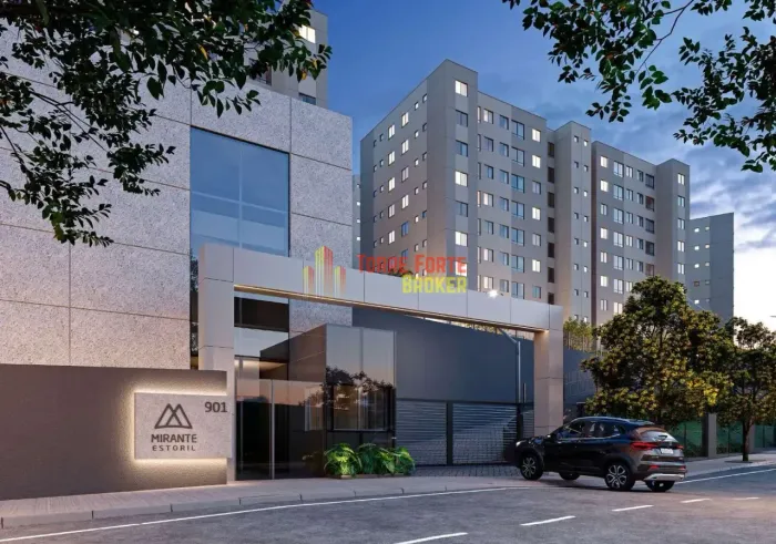 Apartamento com 2 dormitórios à venda, 51 m² por R$ 369.505,00 - Estoril - Belo Horizonte/