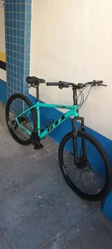 BICICLETA GTI ROMA ARO29 ,21VELOCIDADES ,PASSADORES E CAMBIO ABSOLUT BIKE POUCO USADA!