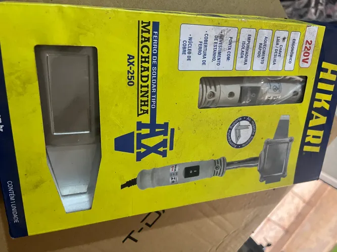 Ferro de solda Tipo Machadinho 220