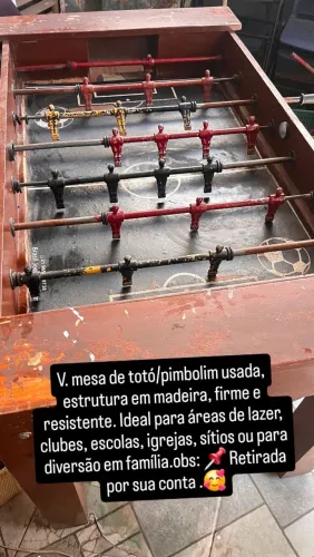 Mesa de totó