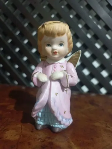 anjinho querubim rosa 9cm
