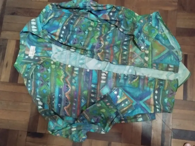 Camisa Vintage da Trussardi, Artwork Limitada Única No Mundo