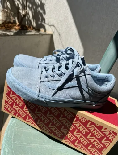 Tenis Old Skool feminino azul tamanho 36
