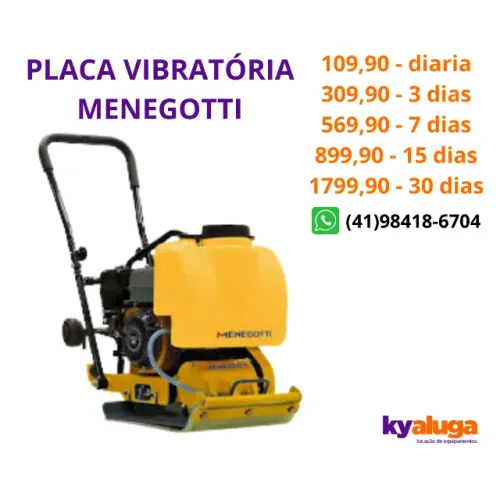 Locação de equipamentos para obras