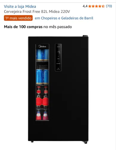 Vendo Cervejeira Nova