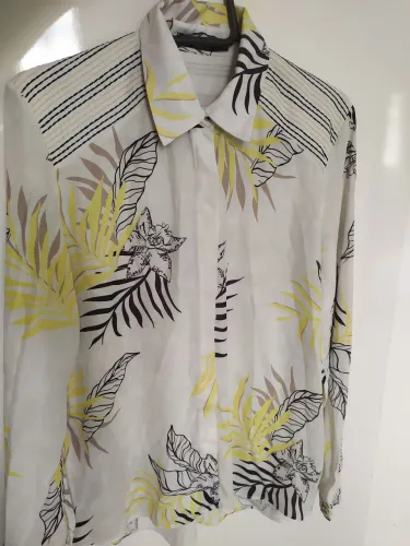 Camisa Social Estampada M Cortelle