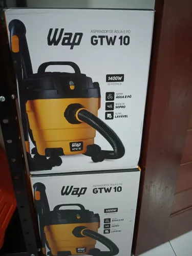 Aspirador de pó wap GTW10 aspira pó e água novo lacrado