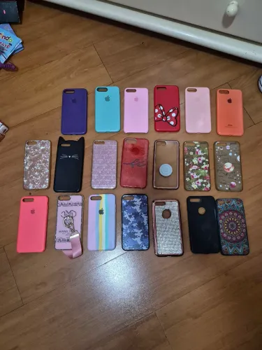 Lote capinhas 7 plus