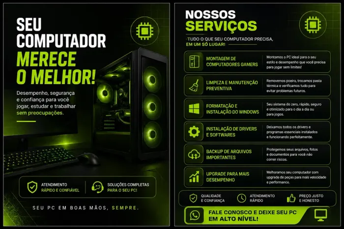 Serviços para computadores