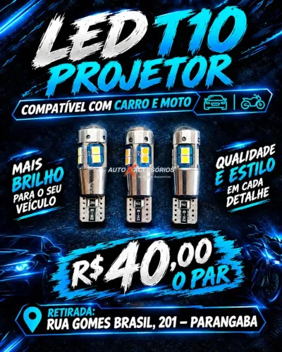 Pingo De Led T10 Projetor