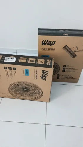 Ventilador de Mesa e Parede WAP FLOW TURBO 180W 8 Pás 50cm 220V