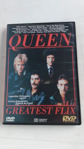 DVD original de vídeoclips do Queen greatest flix. 