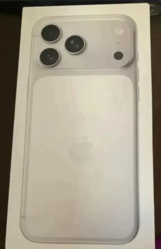 iPhone 17 pro Max 256 gb silver