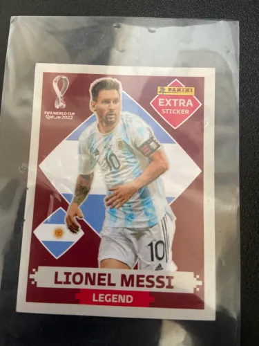 Figurinha legend bordo messi