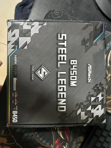 Placa-Mãe AsRock B450M Steel Legend, AMD AM4, mATX, DDR4