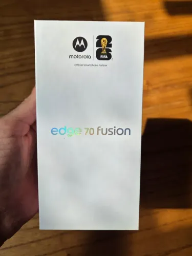 Motorola Edge 70 Fusion 256GB 5G, Novo e Lacrado, Nota Fiscal, Carregamento Turbo de 68W