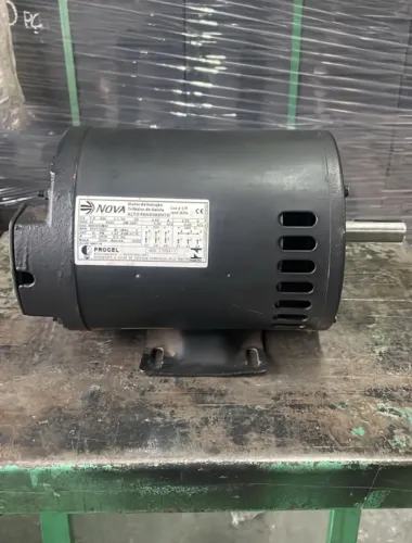 Motor NOVA 1,5CV Trifásico 220/380V 2 Polos 3515RPM MOD 56 Usado Testado