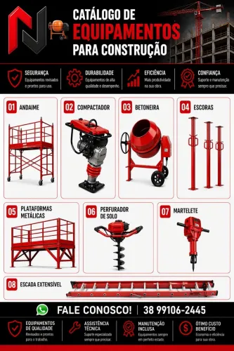Aluguel de material de construção 