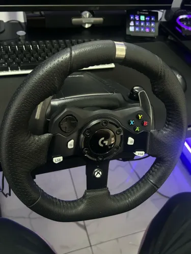 Logitech g920 pouco tempo de uso