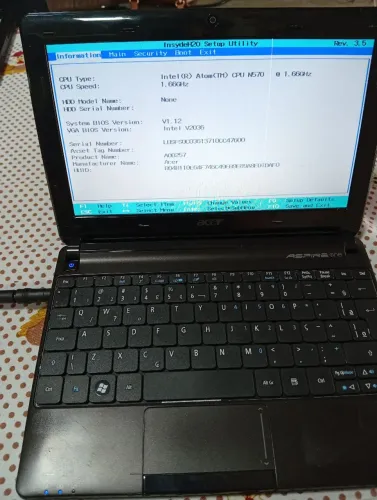 ? Acer Aspire One D257 Intel Atom N570 - Para Manutenção/Peças
