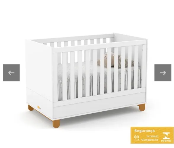 Berço mini-cama branco